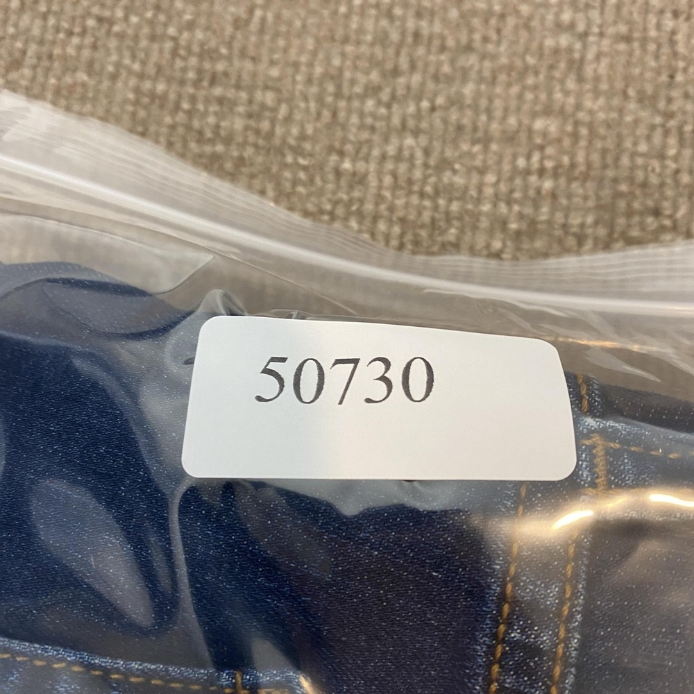 KUT From The Kloth Boyfriend Jeans Womens 16 Blue Dark Wash Mid Rise Stretch - Picture 11 of 11